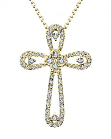 CROSS DIAMOND PENDANT (TP1737)